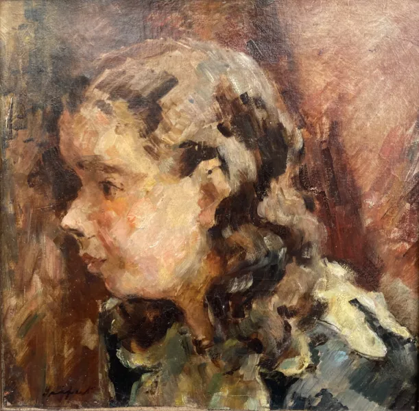 Portrait d'une jeune fille 